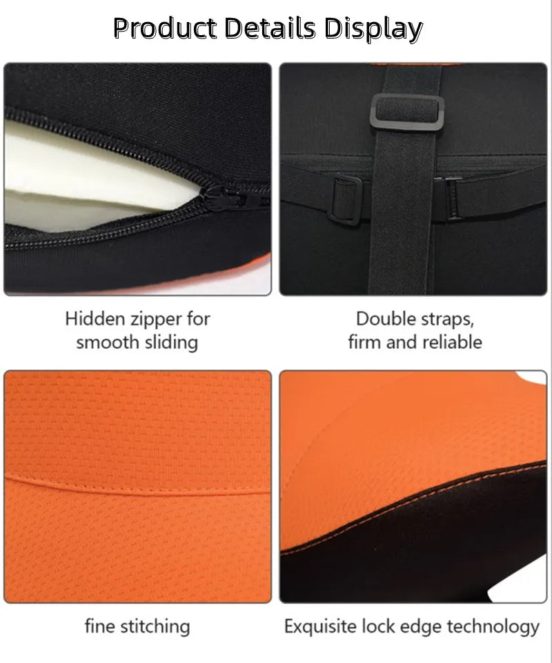 Breathable Cotton Car Headrest Fresh Airflow and All-Day Comfort